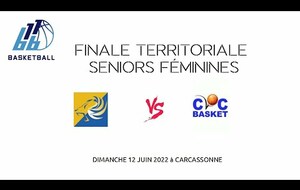 Finale Seniors Féminine 2021 - 2022